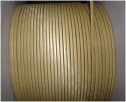 Paper wrapped wire