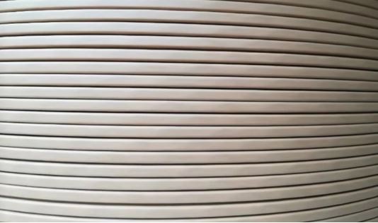 Paper wrapped wire